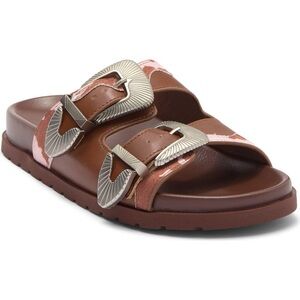 MIA Tibby Slide Sandal in Brown
